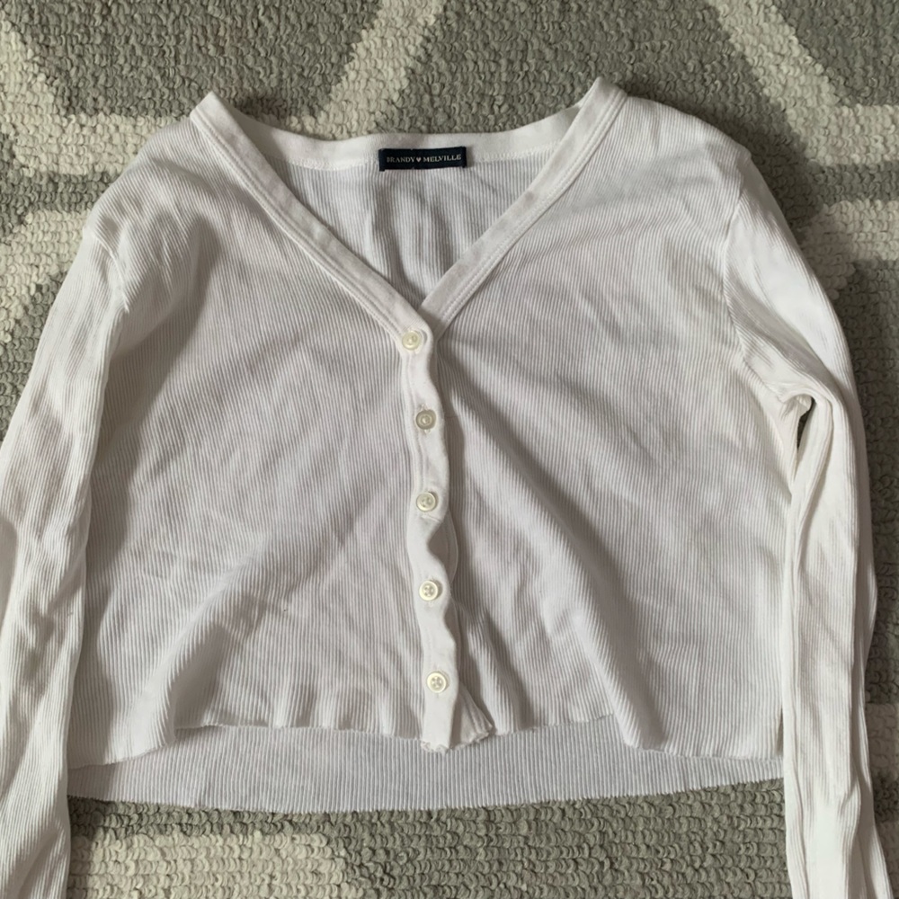 brandy melville cropped cardigan